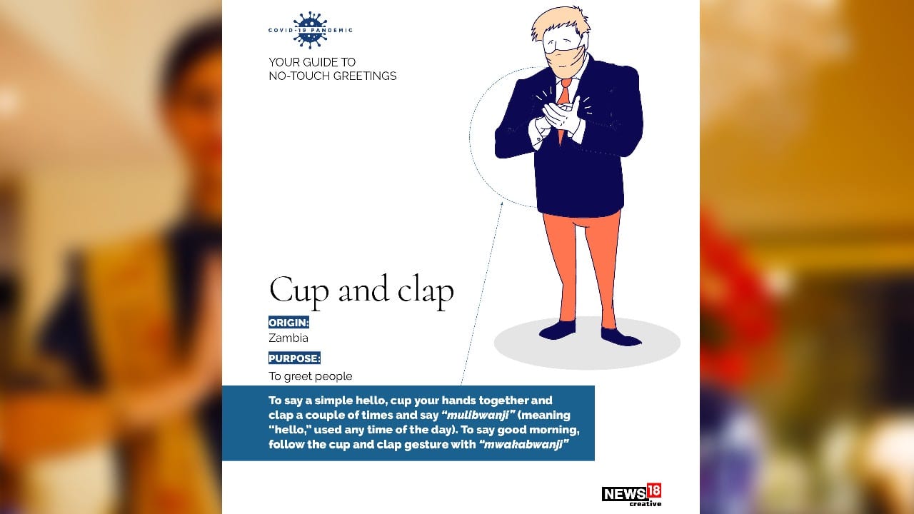 Cup and clap | Originated in Zambia to greet people. (Image: News18 Creative) Cup and clap | Originated in Zambia to greet people. (Image: News18 Creative)