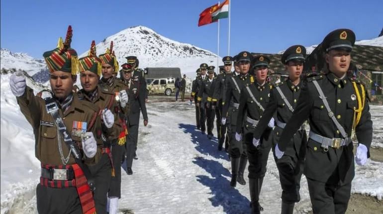 INDIA CHINA TROOPS