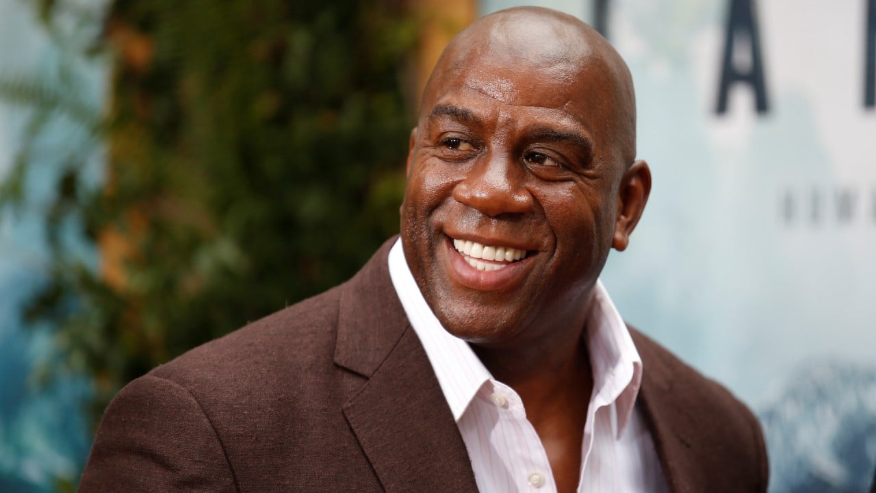Magic Johnson | Former president of basketball operations of the Los Angeles Lakers of the National Basketball Association | Johnson and his life insurance company provided $100 million to help finance the minority owned businesses struggling during and after the COVID-19 pandemic. (Image: Reuters)