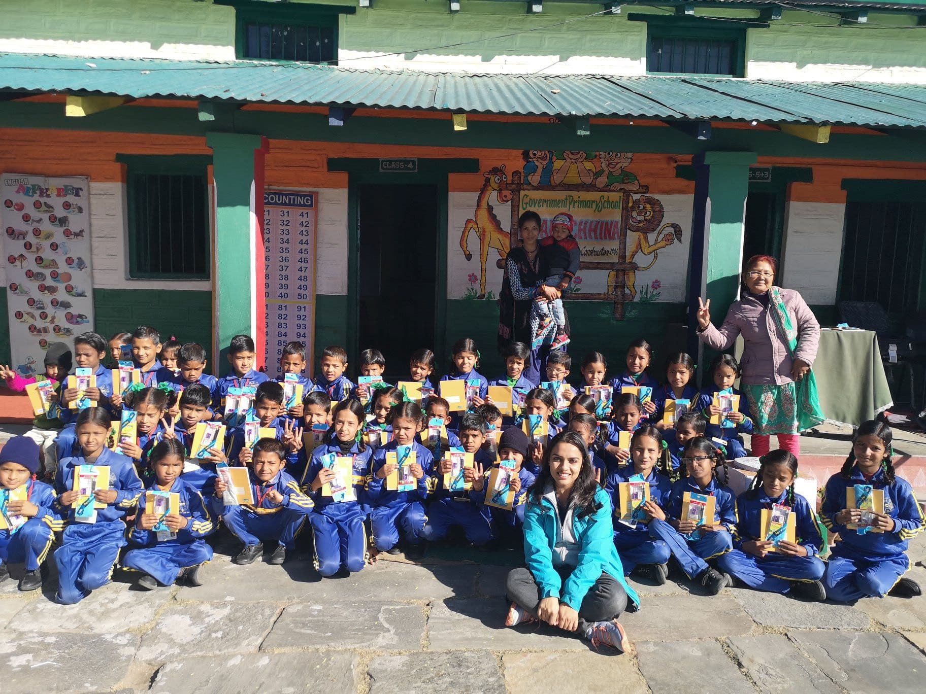 Megha Bhargav at the School