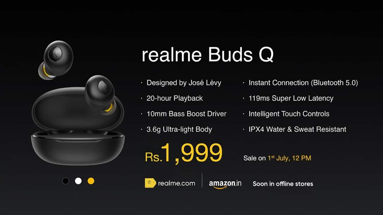 Realme buds q buy hot sale