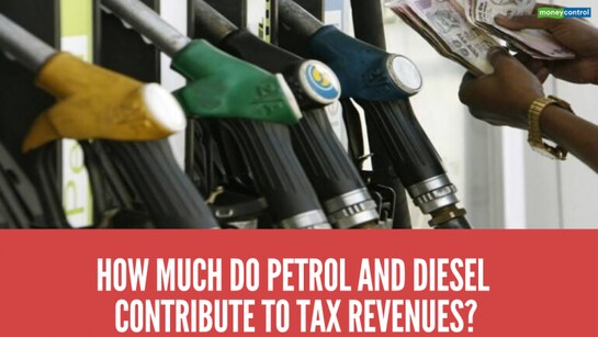 How much petrol contributes to revenues?