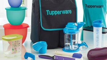 Tupperware in 1946 introduced its plastic products to the public after founder Earl Tupper invented their flexible airtight seal.