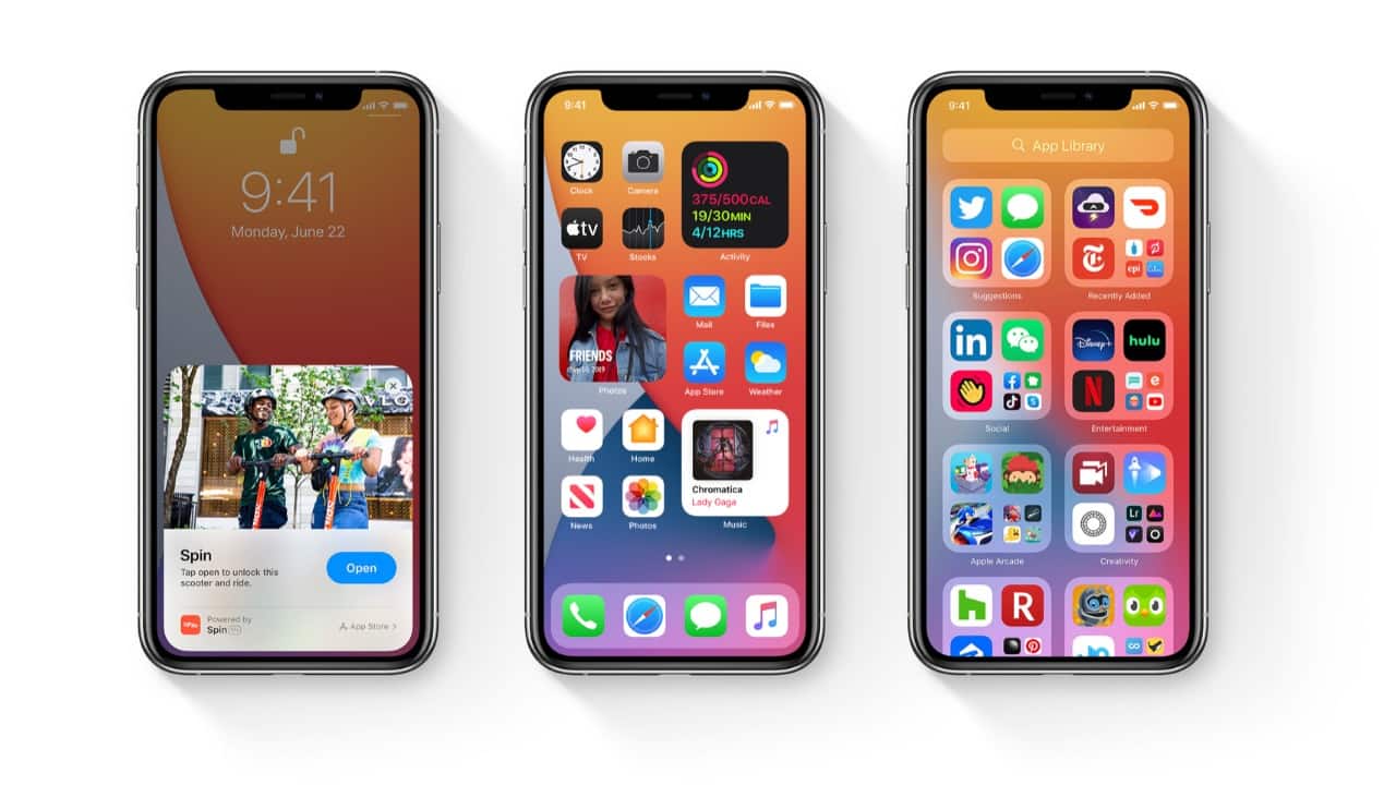 app library and widgets in ios 14