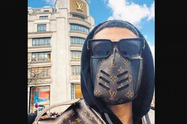 Louis Vuitton To Sell Gold Face Mask