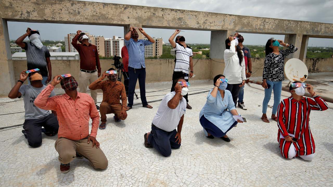 Localised changes in heat and light during solar eclipses offer rare opportunities to study the earth's atmosphere, especially layers like the ionosphere which is crucial for communication systems and satellite operations.