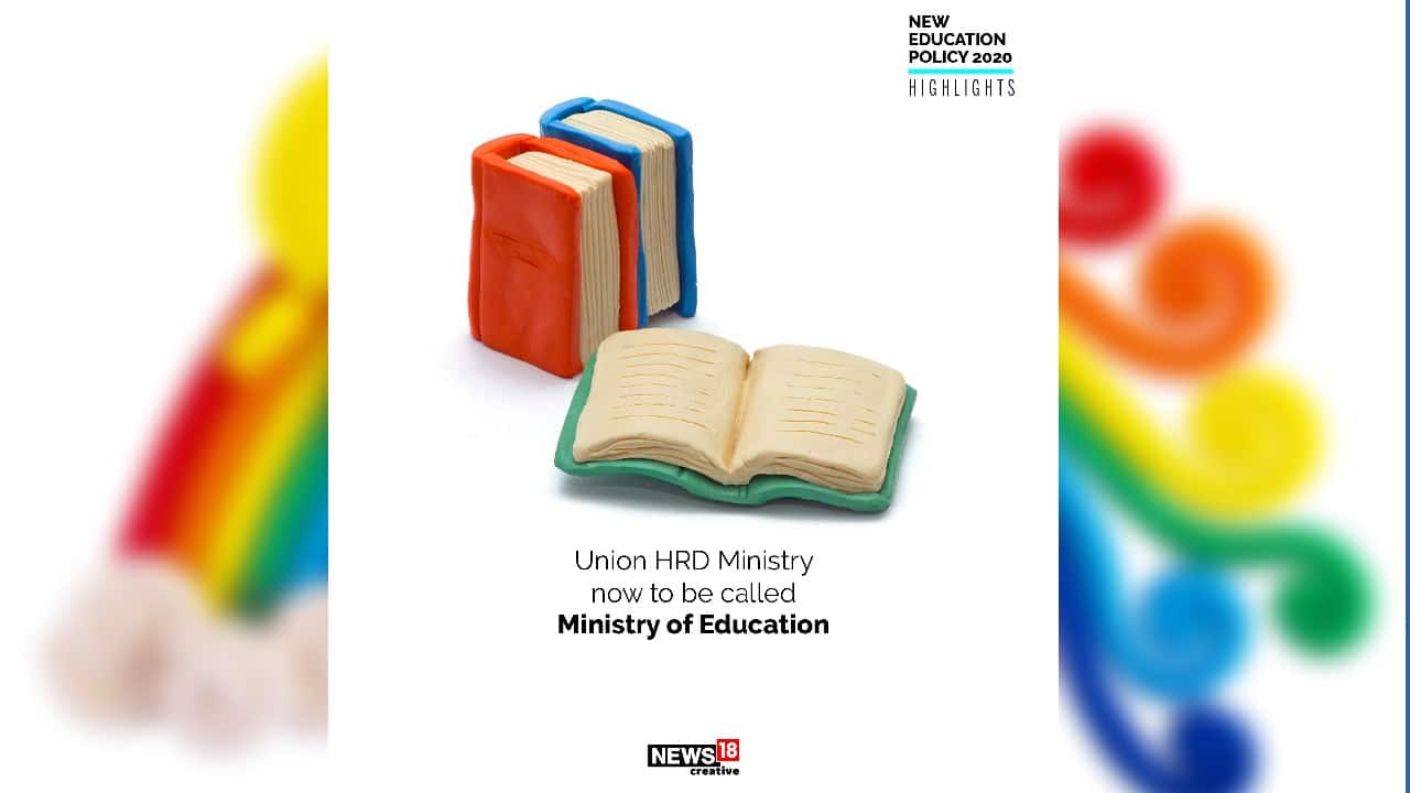 Union Human Resource Development Ministry now to be called Ministry of Education. (Image: News18 Creative)