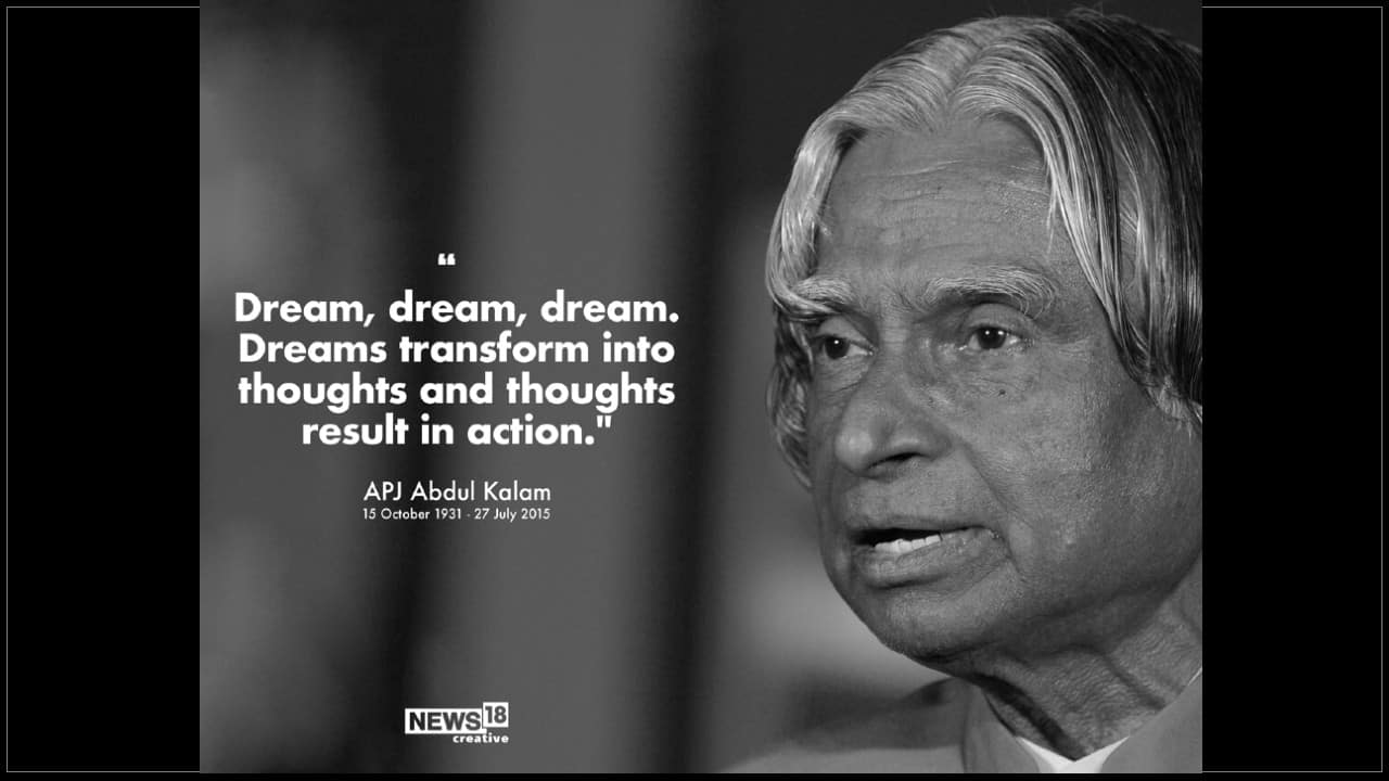 In pics | Inspirational Dr APJ Abdul Kalam quotes on his death ...