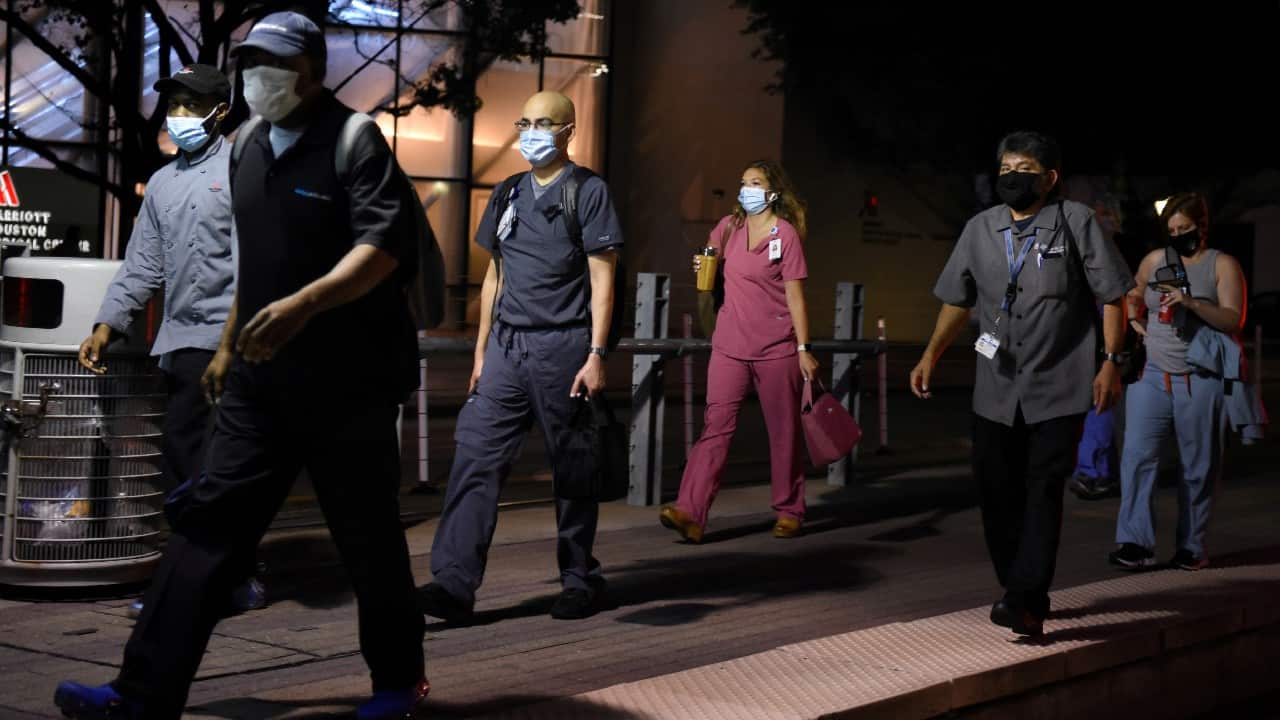 In pics | Faces of frontline workers around the world in fight against ...
