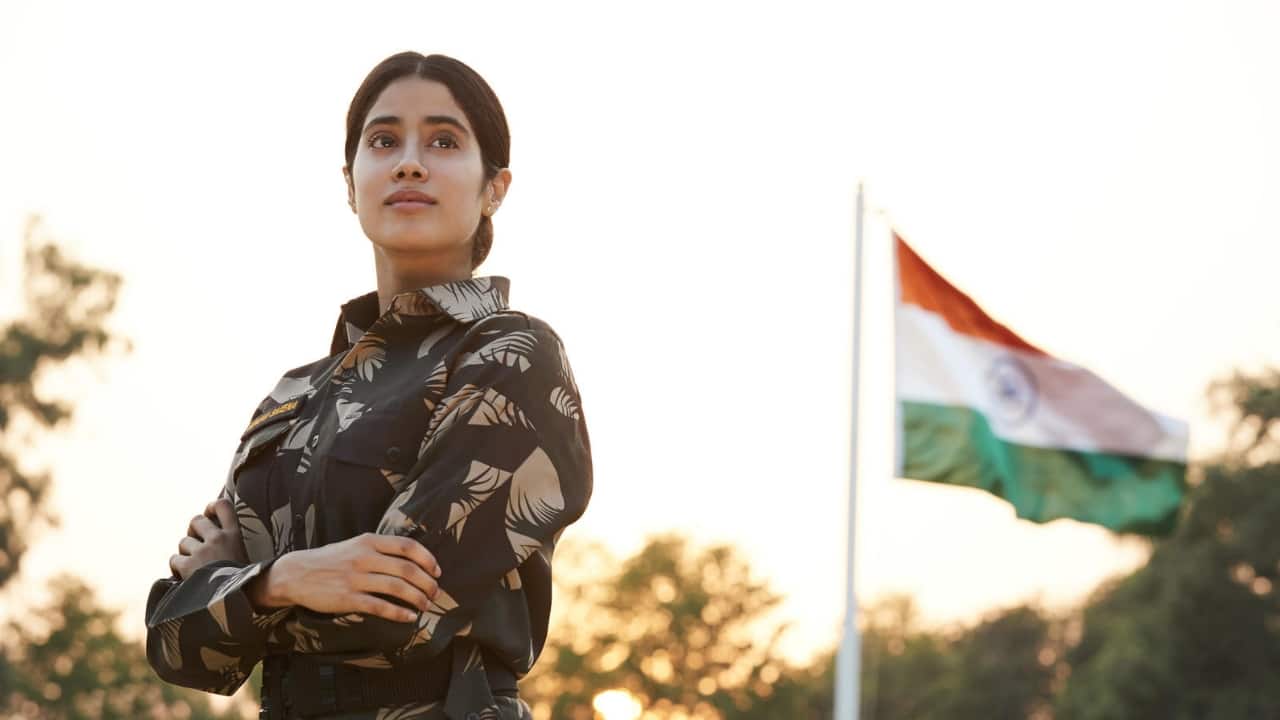 Last month, it announced that Gunjan Saxena: The Kargil Girl will skip theatrical release and release directly on Netflix. The digital premiere rights of the film was reportedly bought by Netflix for around Rs 50 crore. Image: Netflix Last month, it announced that Gunjan Saxena: The Kargil Girl will skip theatrical release and release directly on Netflix. The digital premiere rights of the film was reportedly bought by Netflix for around Rs 50 crore. Image: Netflix