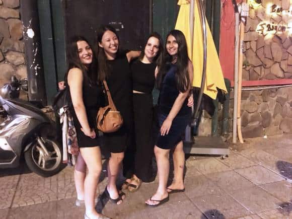Isha (far right) with other AIESEC volunteers in VietnamIsha (far right) with other AIESEC volunteers in Vietnam