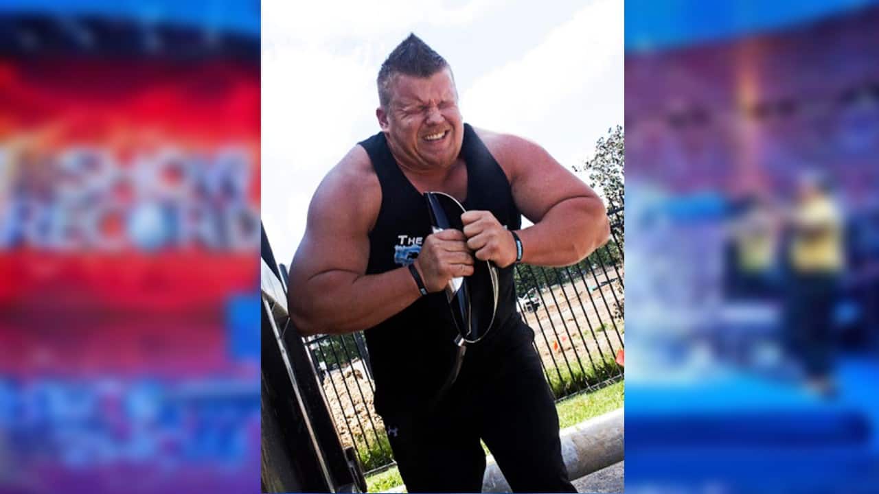 Jd Anderson | Noel, USA | Nicknamed as Iceman, fearless Anderson smashes multi inch thick blocks of ice with his head with no helmet or protection. He is also a six-time world record holder with a destructive bag of tricks. (Image: jdiceman.com)