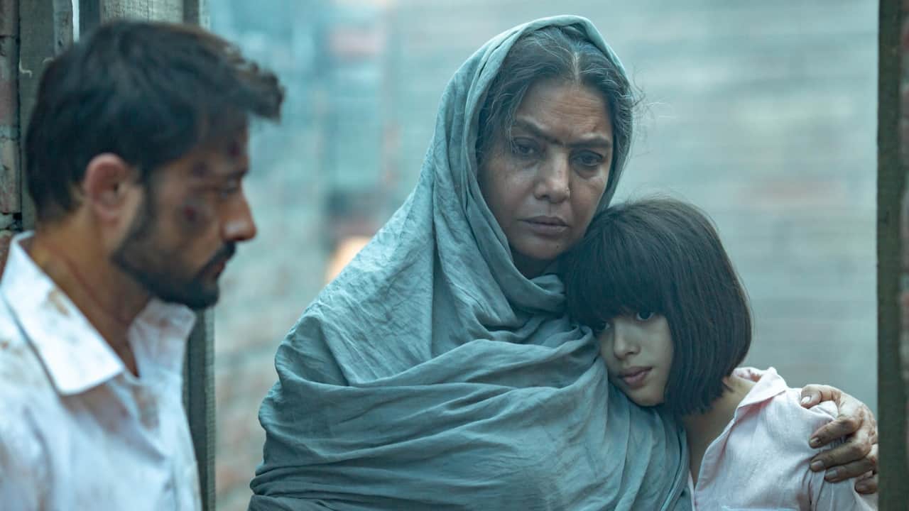 Kaali Khuhi | It is a horror venture set in a village in Punjab and features Shabana Azmi, Satyadeep Mishra, Sanjeeda Sheikh and Riva Arora. Image: Netflix