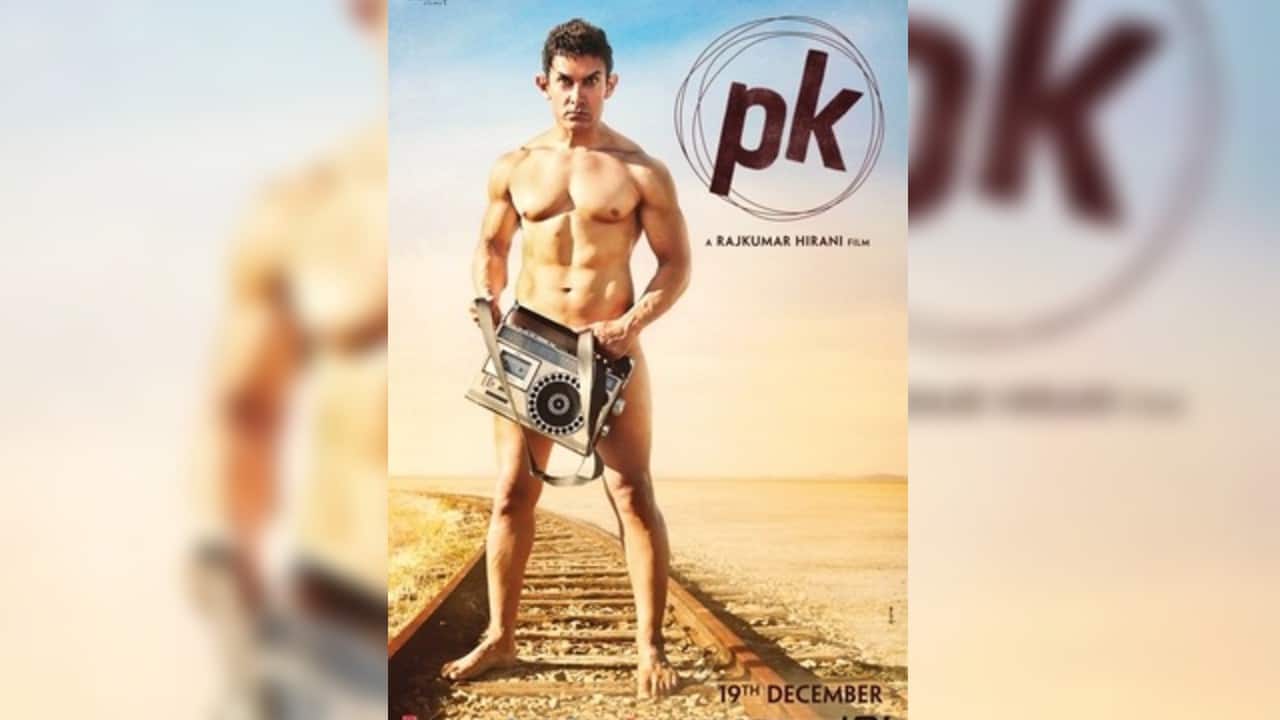 PK | 2014 | Indian satirical comedy-drama film directed by Rajkumar Hirani is about an alien who comes to Earth on a research mission, but loses his remote, the only device he can use to communicate with his spaceship, to a thief, who later sells it to a godman. He befriends a television journalist and in his quest to retrieve the remote, questions religious dogmas and superstitions. (Image: Wikimedia)