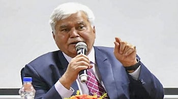 RS Sharma, Chairman of Empowered Group on Vaccine Administration (Co-WIN).