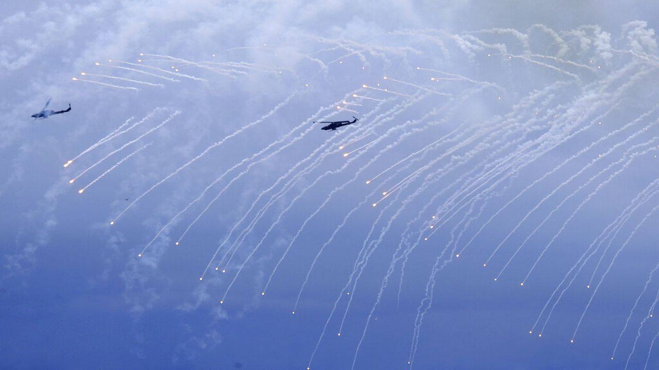 Taiwan holds military drills against potential China threat