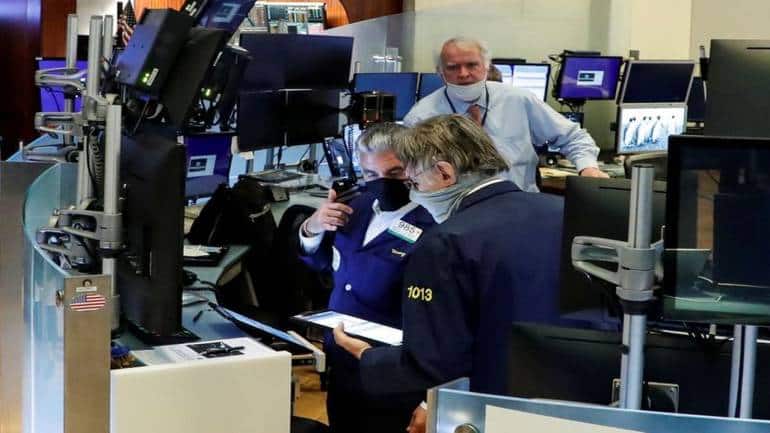 Wall Street retreats from records, US Treasury yields rise