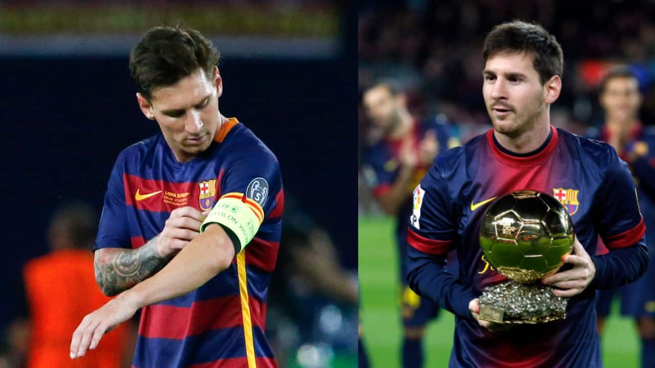In pics Lionel Messi's historic 16year career with FC club Barcelona