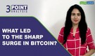 3 Point Analysis | What led to the sharp surge in Bitcoin?