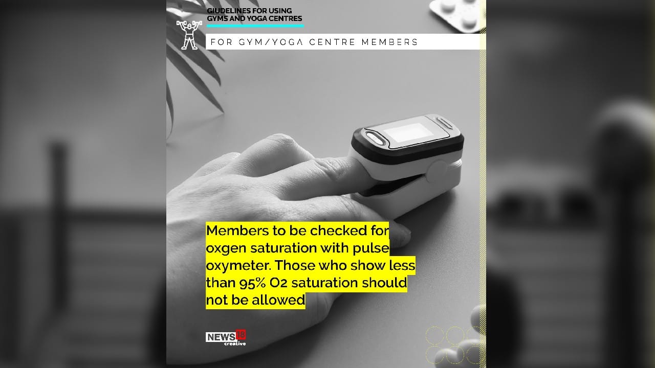 Members to be checked for oxygen saturation with pulse oxymeter. (Image: News18 Creative)