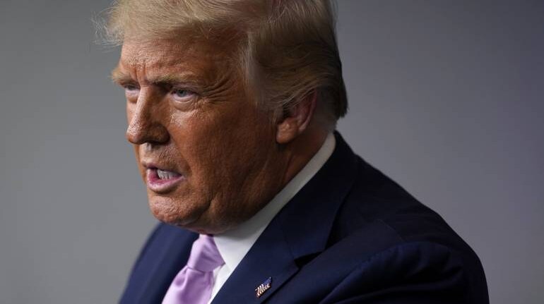 US President Donald Trump (AP Photo/Evan Vucci)