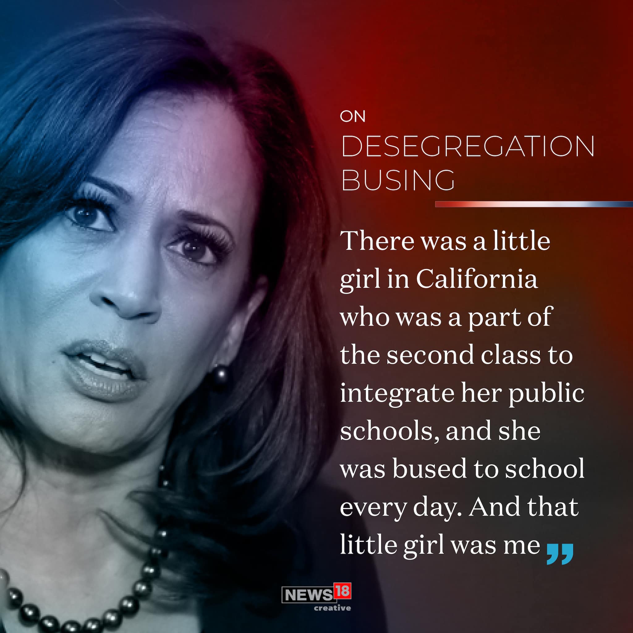 Kamala Harris views on Desegregation Busing