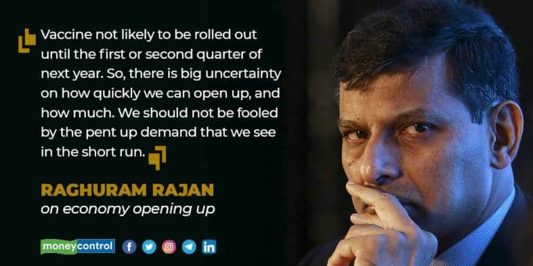 PQ rajan on economy opening up
