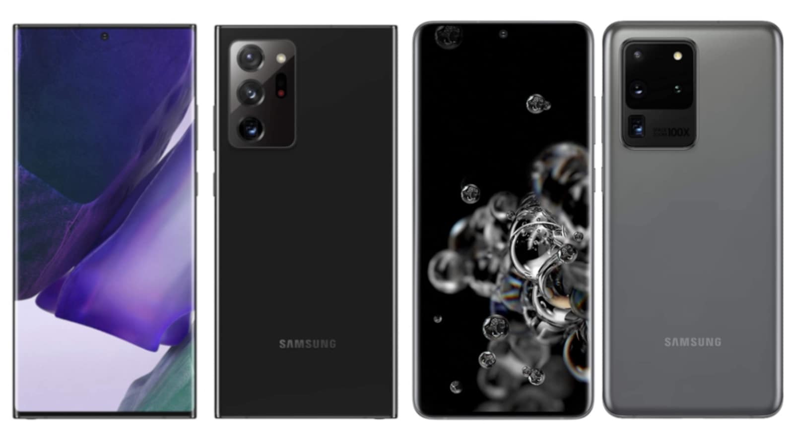 Samsung Galaxy flagship showdown: Note 20 vs. Note 20 Ultra vs. S20 vs. S20  Ultra - CNET