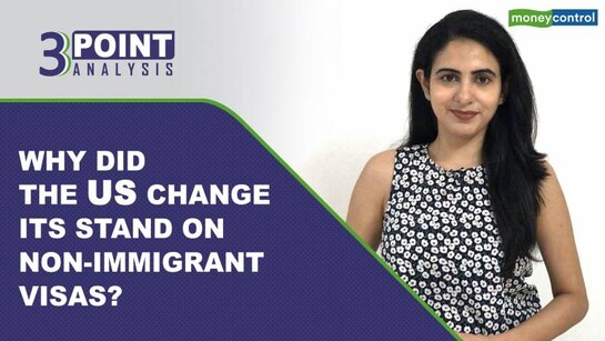 Why did the US change its stand on non-immigrant visas?
