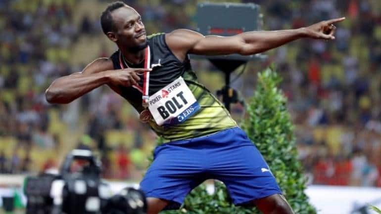 Athletics legend Usain Bolt files application to register his iconic  celebration pose | WION - YouTube
