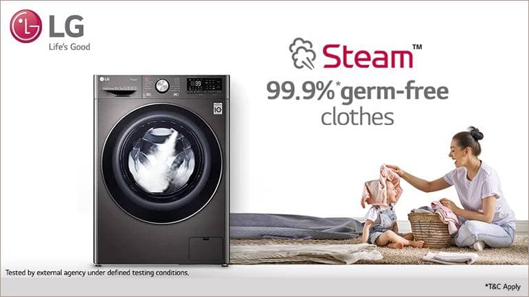 Lg washing machine deals steam