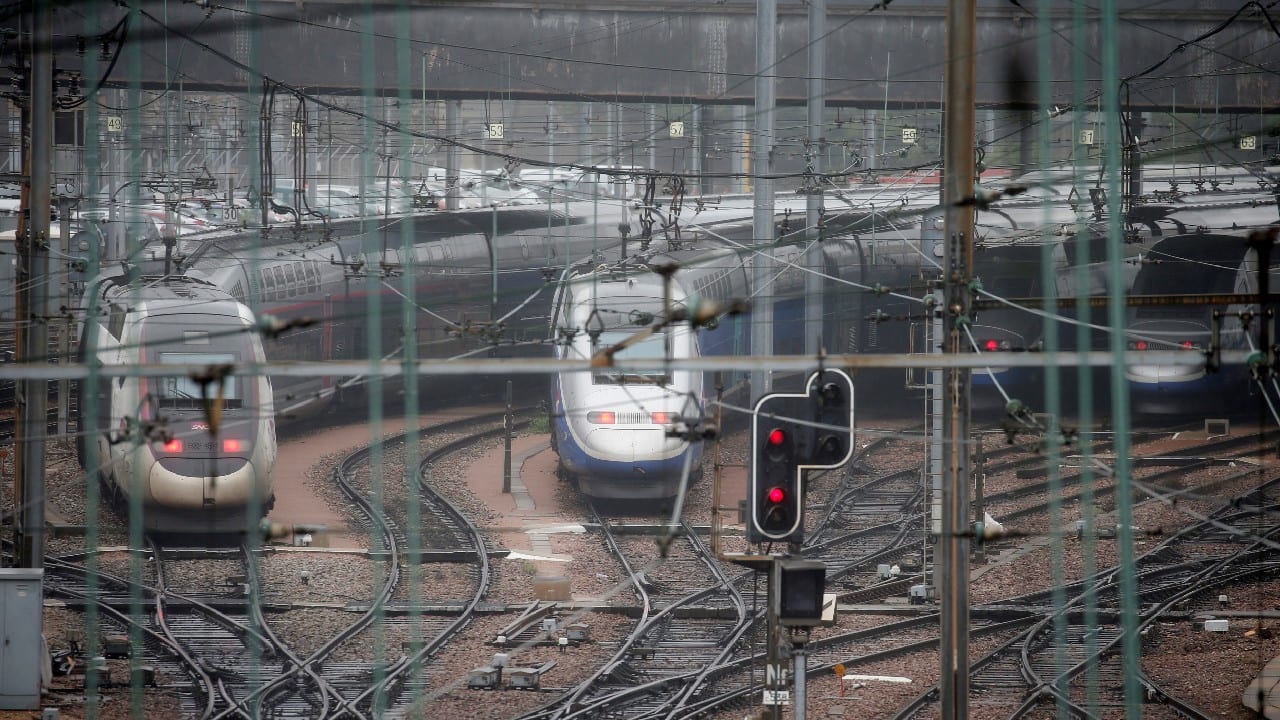 No 4 | France | Kms of high-speed rail track in operation: 2,734 (Representative Image: Reuters) No 4 | France | Kms of high-speed rail track in operation: 2,734 (Representative Image: Reuters)