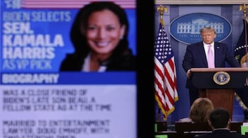 The current dispute revolves around muting of microphones when a candidate isn't speaking, a condition both Biden and Trump accepted for their June debate hosted by CNN