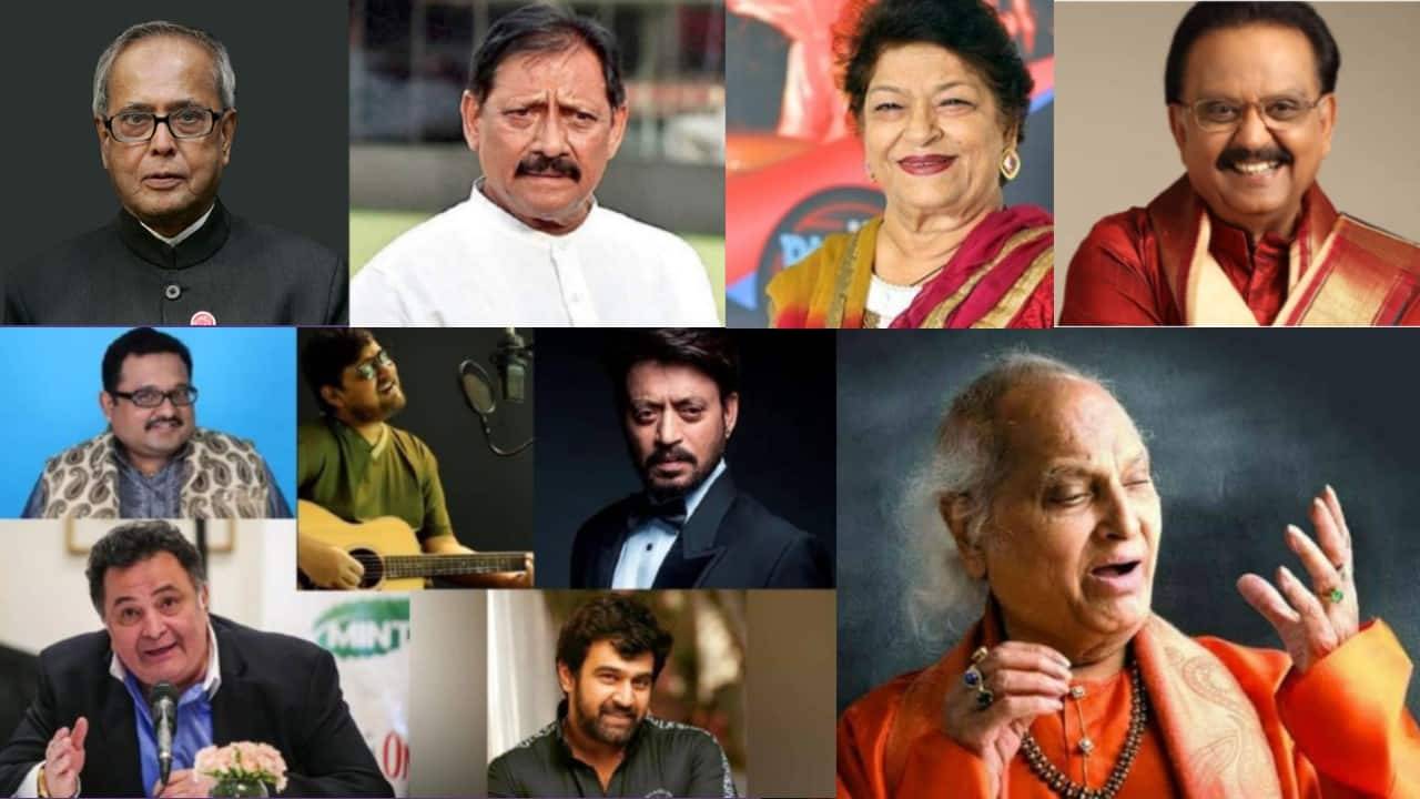 In Pics Notable Indian Personalities Who Died During The Coronavirus Lockdown