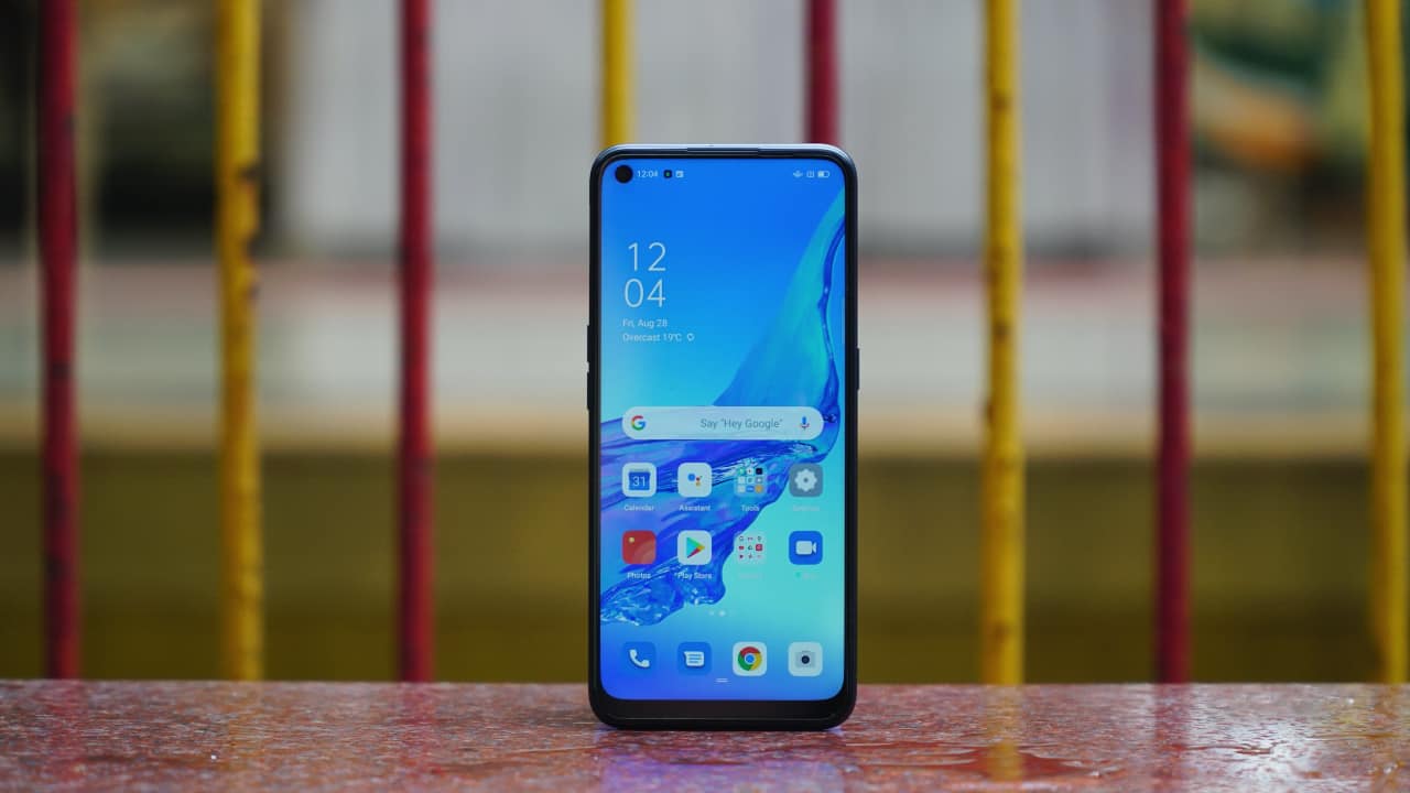  Oppo A53 review: Display - Oppo A53 has a 6.5-inch HD+ LCD upfront. The screen has an average brightness of 480 nits, which is just good enough for outdoor conditions but you may want to keep it to full for a better viewing experience. Colours are well saturated and the temperature too is on the neutral side of the spectrum. The screen also refreshes 90 times per second, which means you will have a smooth experience while scrolling through your social feed or while playing games that support a high refresh rate. Oppo A53 is the most-affordable smartphone currently in the segment to offer a 90Hz display. The next-best offering is Realme 6 which starts at RS 13,999 at the time of writing this. You get an almost all-screen experience on the Oppo A53 with an 89.2 percent screen-to-body ratio and a punch-hole notch. The chin is reasonably thick compared to the sides and the top bezel.