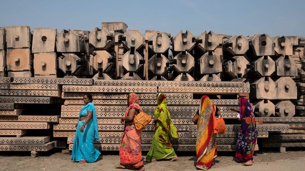 There will be 360 carved pillars for the Ram temple.