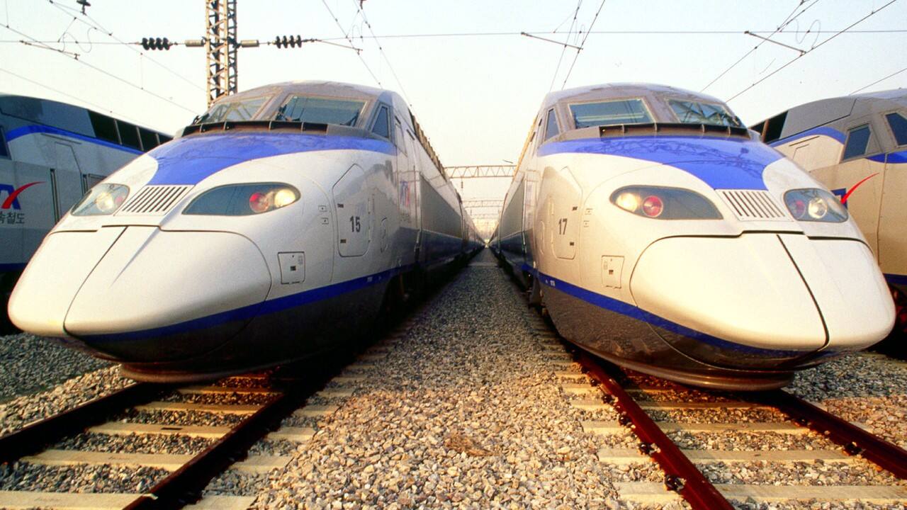 No 8 | South Korea | Kms of high-speed rail track in operation: 893 (Representative Image: Reuters) No 8 | South Korea | Kms of high-speed rail track in operation: 893 (Representative Image: Reuters)