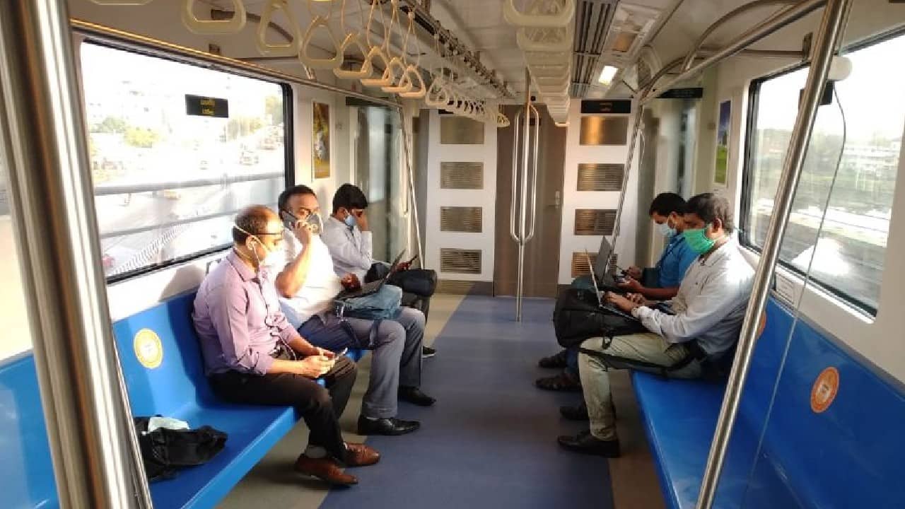 In pics | Commuters heave sigh of relief as Metro trains back on track after five-month shutdown