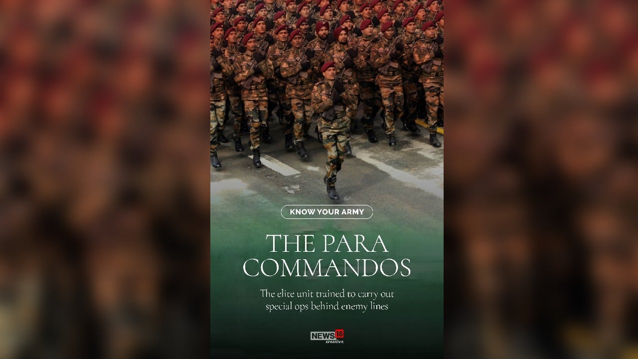 In Pics Everything You Need To Know About Para Commandos Of Indian Army