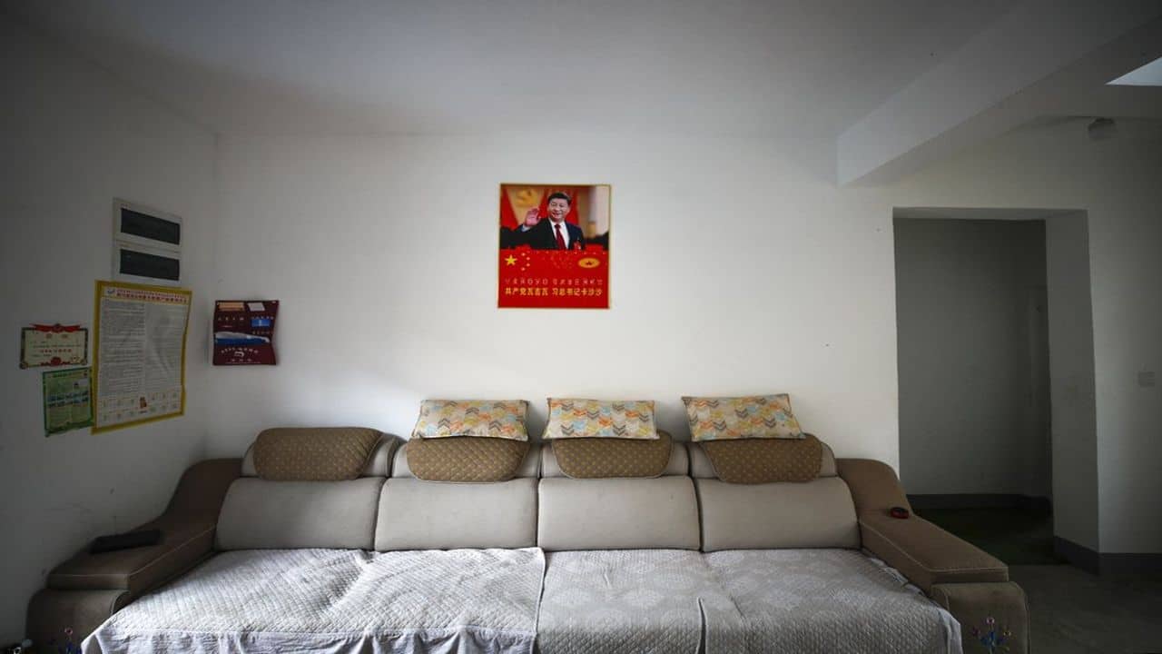 Xi Jinping’s portrait adorns new homes for China’s poor
