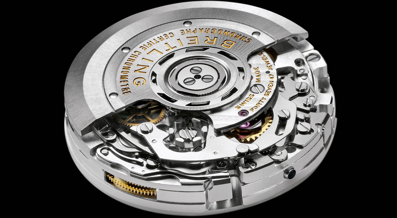 Breitling’s B01 movement.