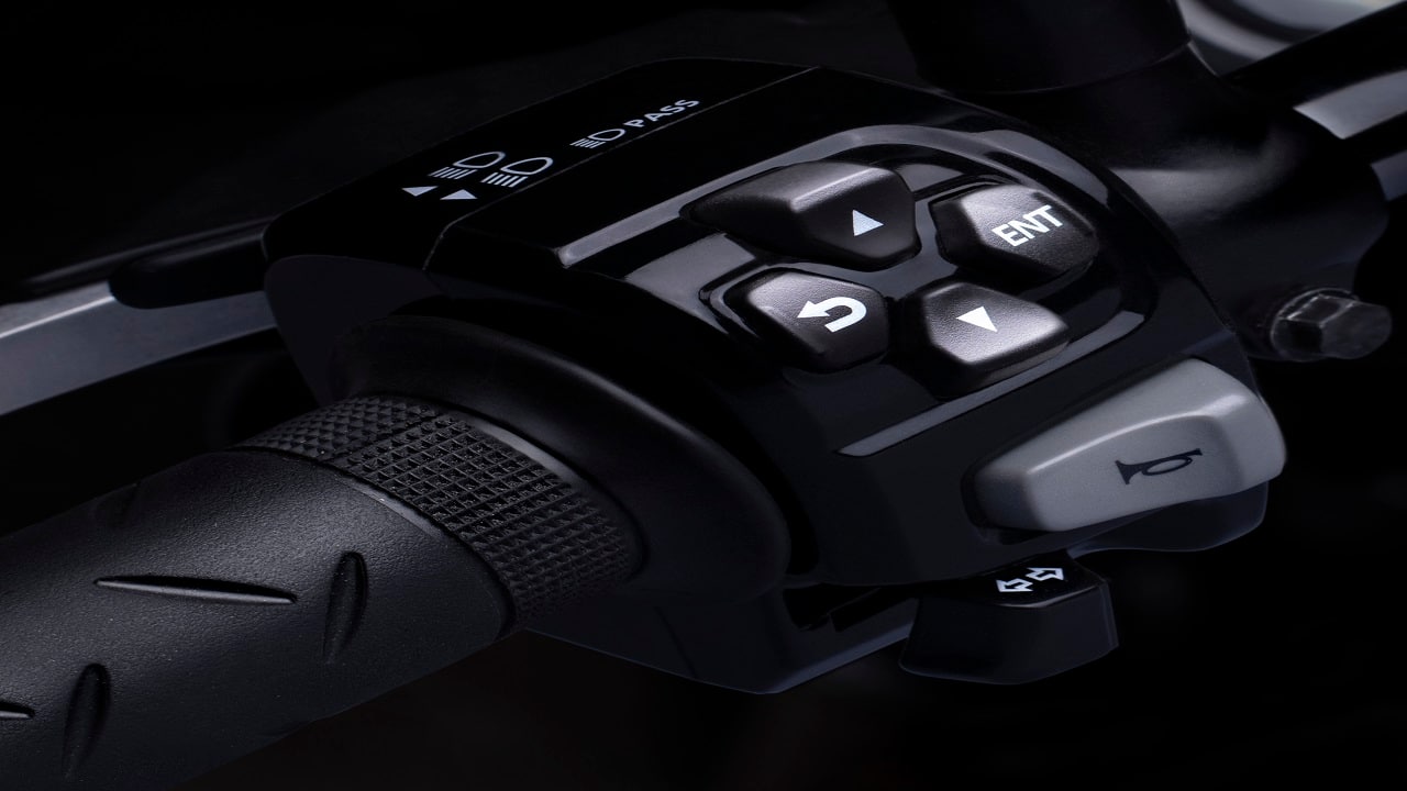 Honda is offering Selectable Torque Control (HSTC) helps in maintaining rear wheel traction by detecting difference between front and rear wheel speeds, calculating the slip ratio and further controlling engine torque via the fuel injection (Image: Honda) Honda is offering Selectable Torque Control (HSTC) helps in maintaining rear wheel traction by detecting difference between front and rear wheel speeds, calculating the slip ratio and further controlling engine torque via the fuel injection (Image: Honda)