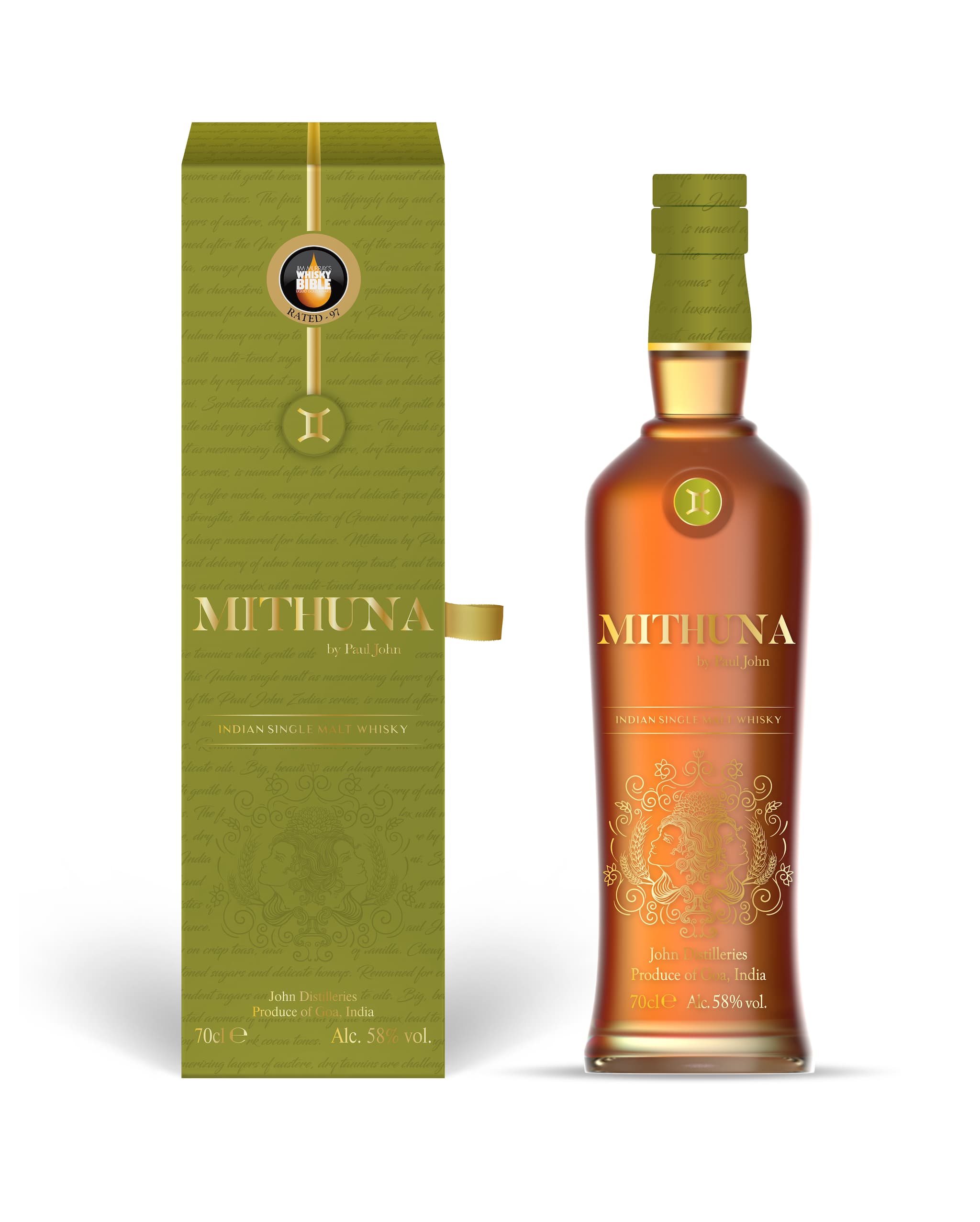 Mithuna 70cl Monocarton Front View - 7th September 2020