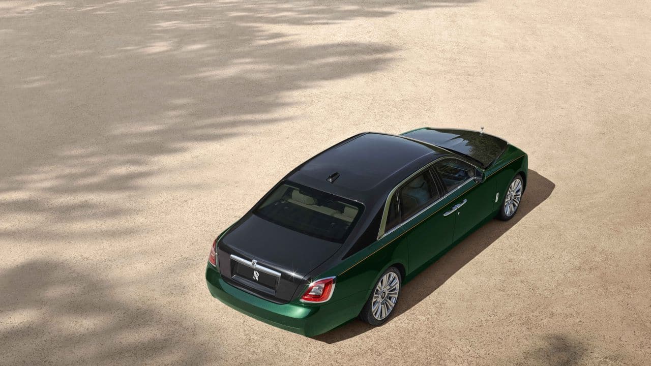 The Ghost Extended, as the name suggests, is a longer version of the Ghost and is to be used mainly as a chauffeur-driven sedan.