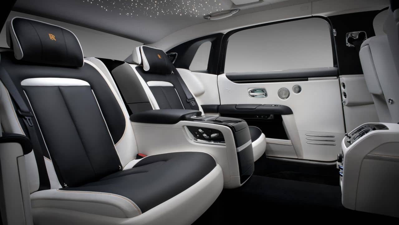 On the inside, the Ghost gets new features as well including reclining ‘serenity seats’ that come optional, a champagne fridge with two cooling modes, an air-purification system and built-in wi-fi.