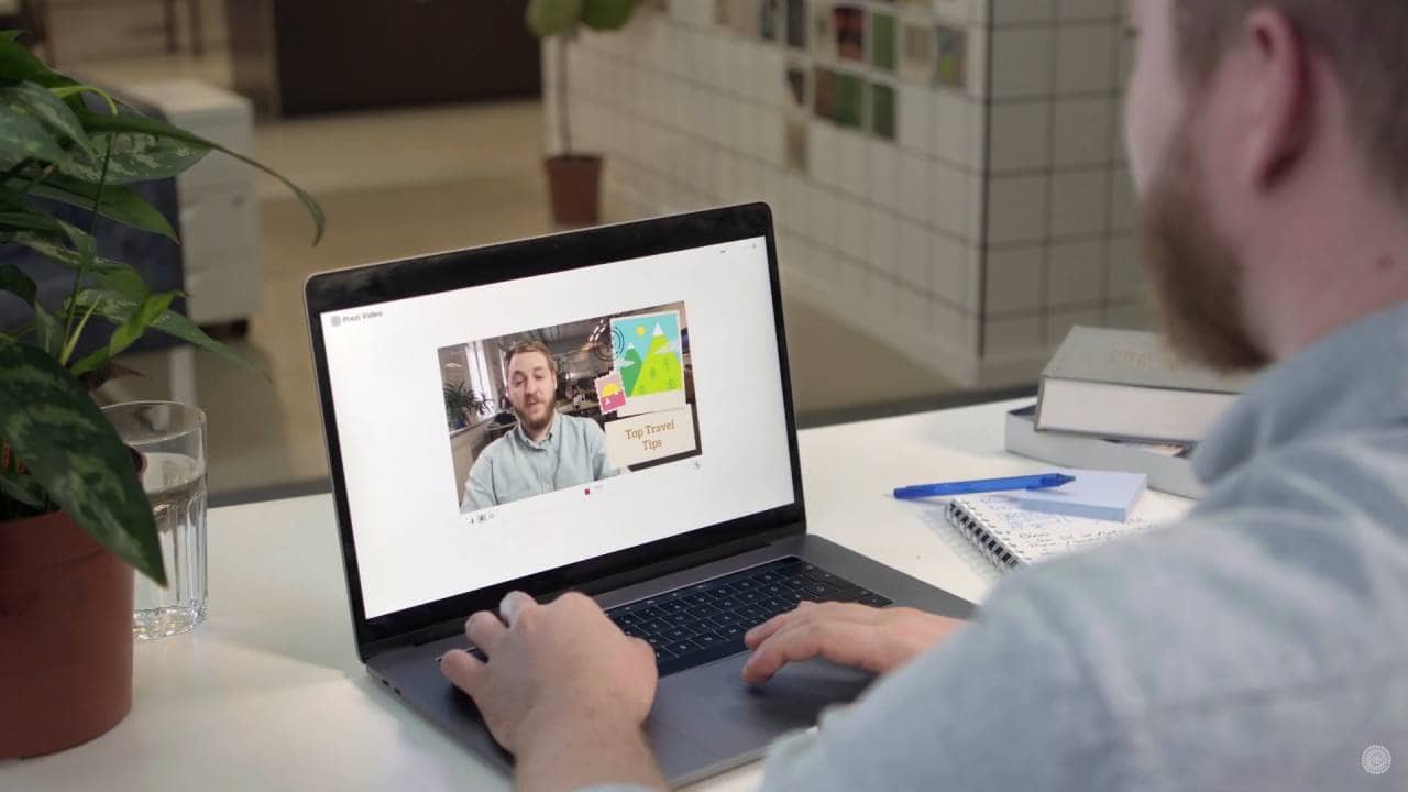 Prezi Video | Prezi Video is a video creation tool that can be used to make your Zoom calls for interactive and effective. With Prezi Video you don’t have to choose between showing your face and presenting information. This tool puts both you and your content on the screen simultaneously. This allows you to interact with content on the screen in real-time. 