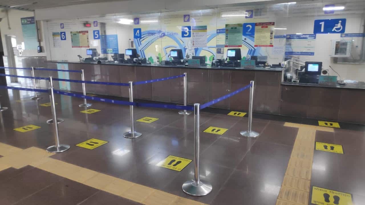 Metro Rail authority maintained the highest-quality of safety standards right from the entry point of the stations to the metro coach. (Image: News18) Metro Rail authority maintained the highest-quality of safety standards right from the entry point of the stations to the metro coach. (Image: News18)