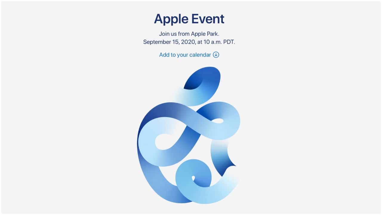 Apple Event Time Flies