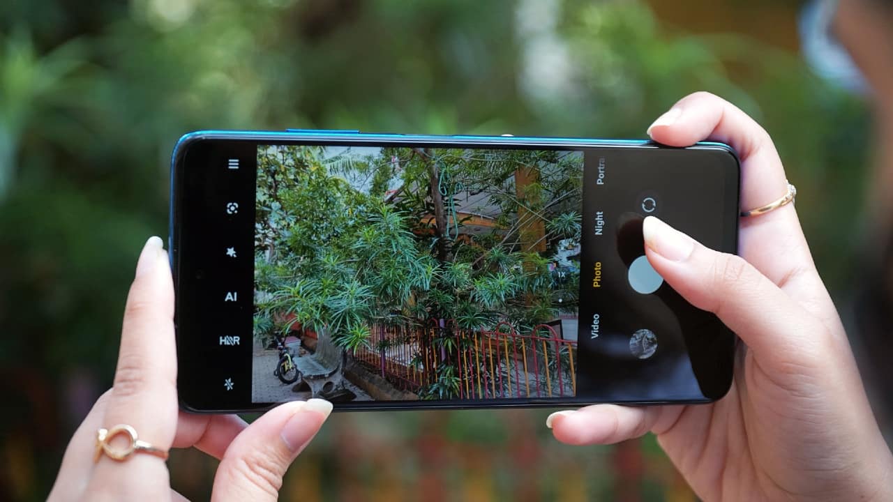The camera app on the Poco X3 has some tiny tweaks here and there. Various modes like Photo, Video, Portrait and The camera app on the Poco X3 has some tiny tweaks here and there. Various modes like Photo, Video, Portrait and