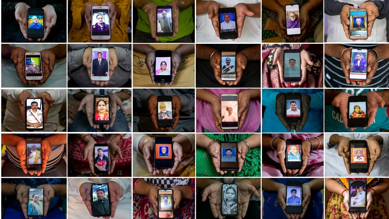 Eight months after the novel coronavirus arrived in India, the number of deaths from the disease crossed 100,000 on Saturday. Nearly 6.5 million people have been infected in total, second only to the number in the United States. Reuters met and interviewed relatives of 30 people who died of the disease in India, from coastal Kerala on the country's southern tip to the Himalayan region of Kashmir in the north. The 30 victims were ordinary people from all walks of life, and included police officers and doctors on the frontlines of the fight against the virus. In what is still a conservative and developing country, some of the relatives said they faced ostracism after their loved ones caught the virus. Others said they have suffered from depression and money troubles. All said more could have been done to save the people who died. (Image: Reuters) Eight months after the novel coronavirus arrived in India, the number of deaths from the disease crossed 100,000 on Saturday. Nearly 6.5 million people have been infected in total, second only to the number in the United States. Reuters met and interviewed relatives of 30 people who died of the disease in India, from coastal Kerala on the country's southern tip to the Himalayan region of Kashmir in the north. The 30 victims were ordinary people from all walks of life, and included police officers and doctors on the frontlines of the fight against the virus. In what is still a conservative and developing country, some of the relatives said they faced ostracism after their loved ones caught the virus. Others said they have suffered from depression and money troubles. All said more could have been done to save the people who died. (Image: Reuters)